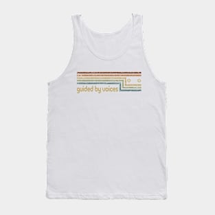 Guided By Voices Cassette Stripes Tank Top